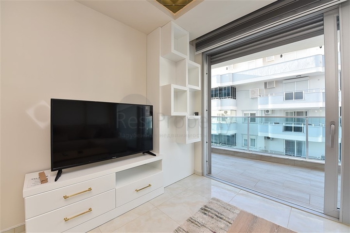 اطلالة بحر - فرش فاخر - مجمع حديث - شقة غرفة وصالة في مهموتلار / الانيا 