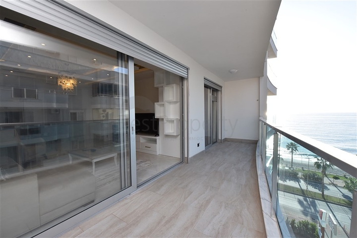 اطلالة بحر - فرش فاخر - مجمع حديث - شقة غرفة وصالة في مهموتلار / الانيا 