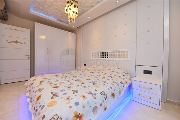 اطلالة بحر - فرش فاخر - مجمع حديث - شقة غرفة وصالة في مهموتلار / الانيا 