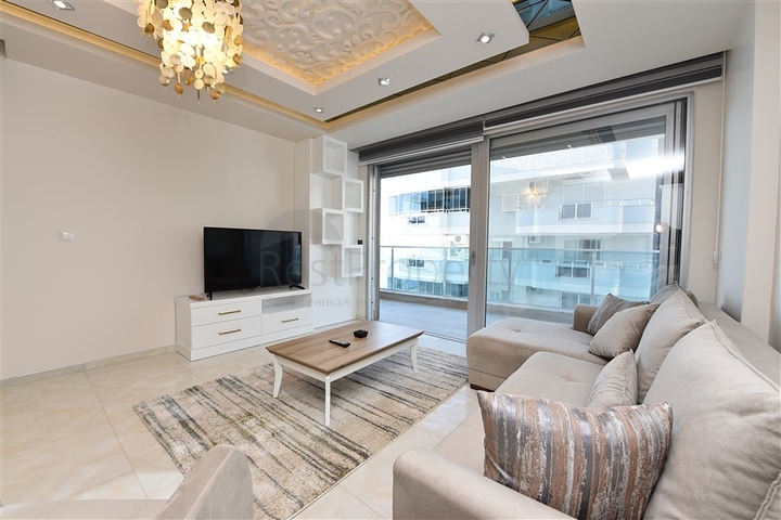 اطلالة بحر - فرش فاخر - مجمع حديث - شقة غرفة وصالة في مهموتلار / الانيا 