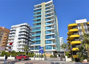 اطلالة بحر - فرش فاخر - مجمع حديث - شقة غرفة وصالة في مهموتلار / الانيا 