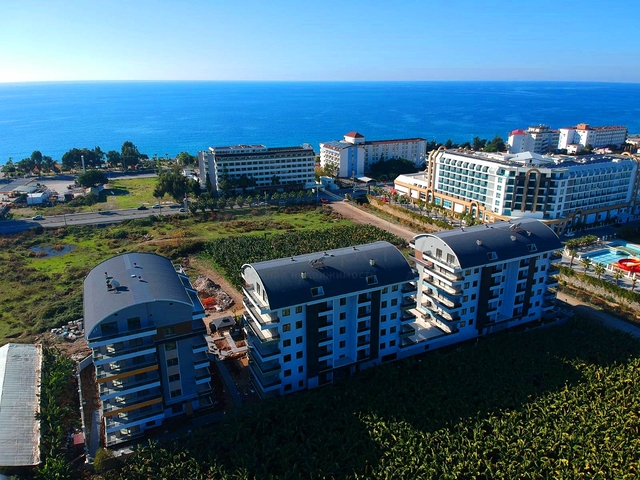 شقة غرفتين وصالة - ضمن مجمع سكني حديث - في كارجي جاك / الانيا 