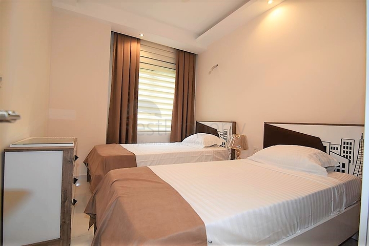 شقة غرفتين وصالة - ضمن مجمع سكني حديث - في كارجي جاك / الانيا 