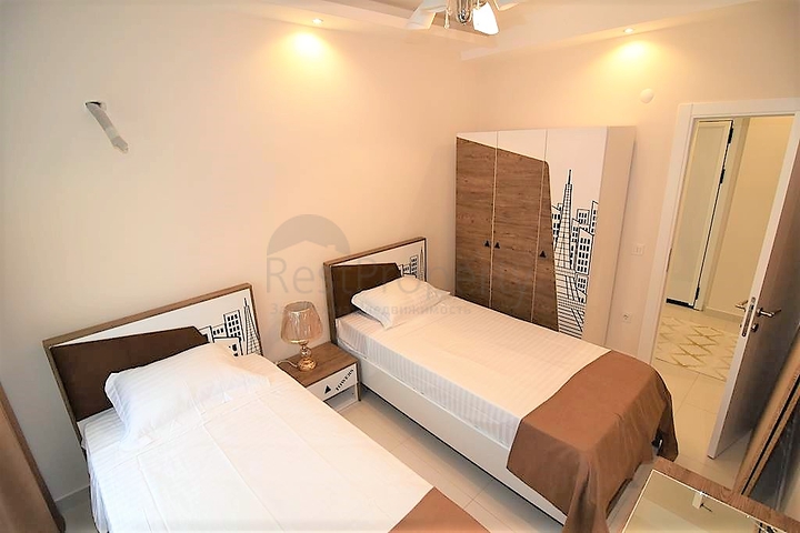 شقة غرفتين وصالة - ضمن مجمع سكني حديث - في كارجي جاك / الانيا 