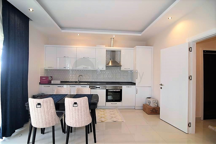 شقة غرفتين وصالة - ضمن مجمع سكني حديث - في كارجي جاك / الانيا 