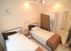 شقة غرفتين وصالة - ضمن مجمع سكني حديث - في كارجي جاك / الانيا 