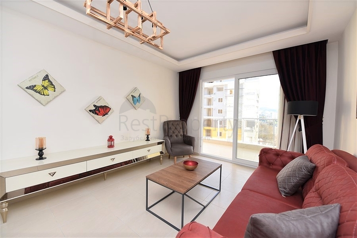 شقة غرفة وصالة - مفروشة - مجمع حديث - سعر مناسب - مهموتلار / الانيا 