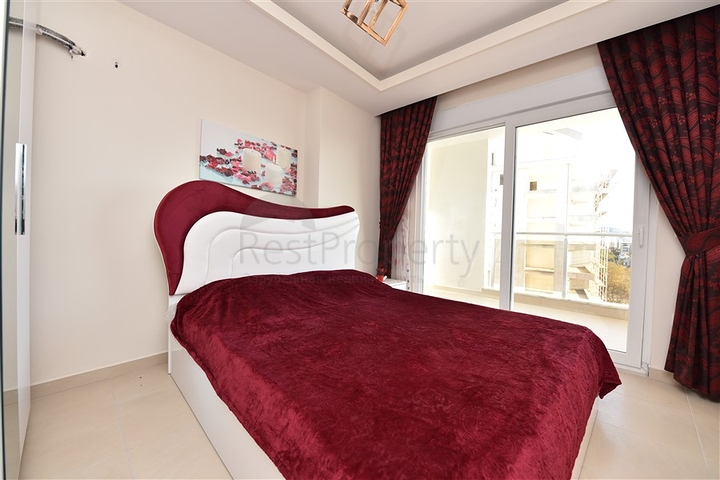 شقة غرفة وصالة - مفروشة - مجمع حديث - سعر مناسب - مهموتلار / الانيا 