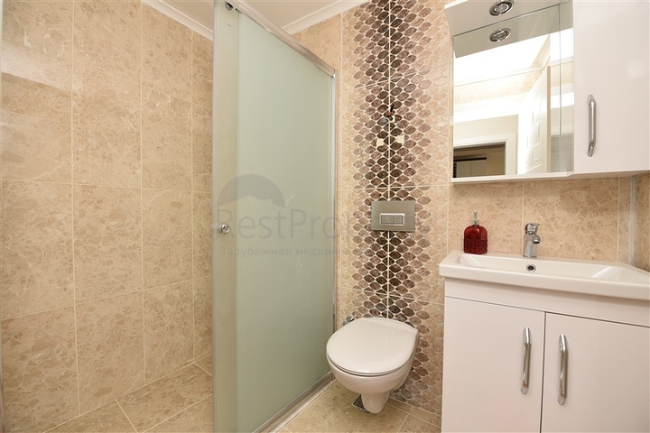 شقة غرفة وصالة - مفروشة - مجمع حديث - سعر مناسب - مهموتلار / الانيا 