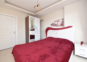 شقة غرفة وصالة - مفروشة - مجمع حديث - سعر مناسب - مهموتلار / الانيا 