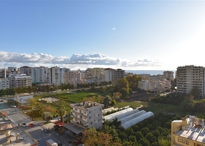 شقة غرفة وصالة - مفروشة - مجمع حديث - سعر مناسب - مهموتلار / الانيا 