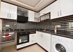 شقة غرفة وصالة - مفروشة - مجمع حديث - سعر مناسب - مهموتلار / الانيا 