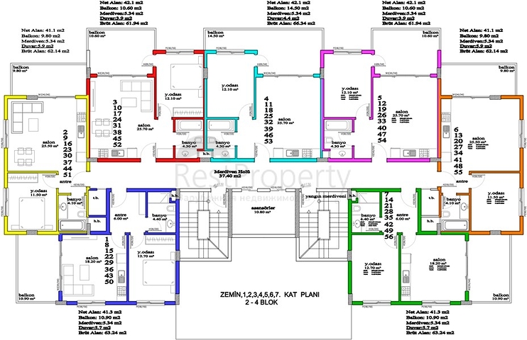 اسعار منافسة - مجمع بخدمات 5 نجوم - شقق بتصاميم متنوعة - في منطقة افسلار / الانيا 