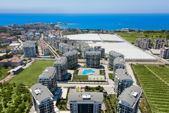 اسعار منافسة - مجمع بخدمات 5 نجوم - شقق بتصاميم متنوعة - في منطقة افسلار / الانيا 