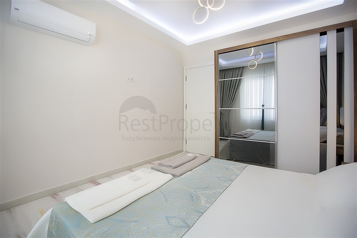 شقة مفروشة ضمن مجمع حديث في مهموتلار / الانيا 