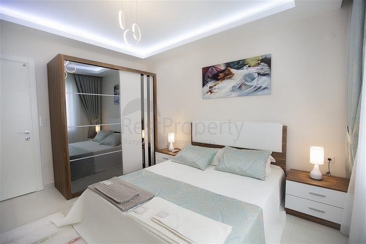 شقة مفروشة ضمن مجمع حديث في مهموتلار / الانيا 