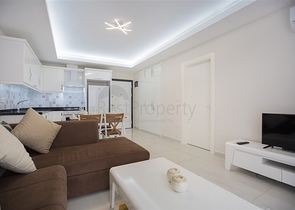 شقة مفروشة ضمن مجمع حديث في مهموتلار / الانيا 