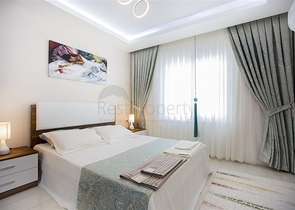 شقة مفروشة ضمن مجمع حديث في مهموتلار / الانيا 