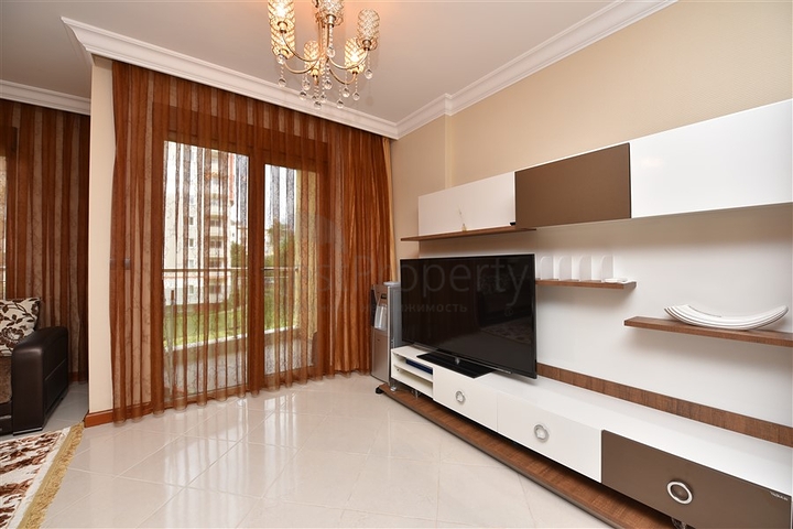 ضمن مجمع اول صف على البحر - شقة فاخرة 2 غرفة وصالة في مركز الانيا 