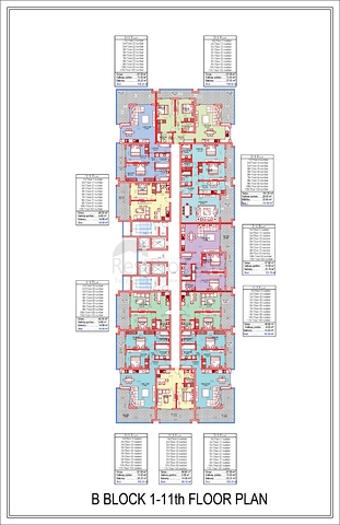 بالاقساط وبدون فائدة - شقق ضمن مجمع قيد الانشاء في مهموتلار / الانيا 