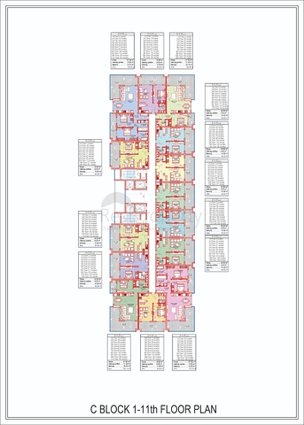 بالاقساط وبدون فائدة - شقق ضمن مجمع قيد الانشاء في مهموتلار / الانيا 