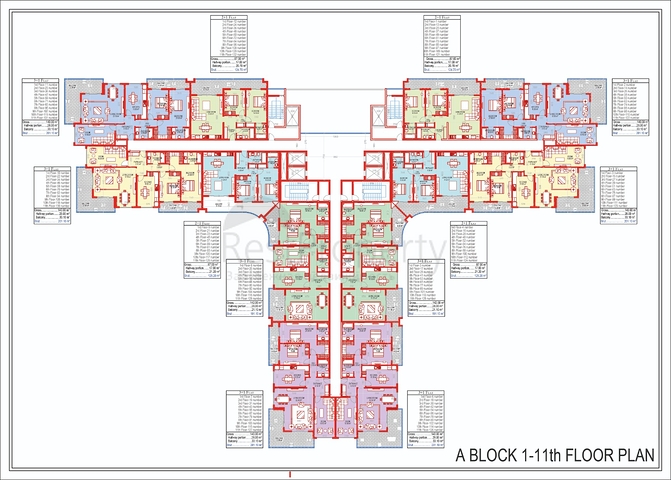 بالاقساط وبدون فائدة - شقق ضمن مجمع قيد الانشاء في مهموتلار / الانيا 