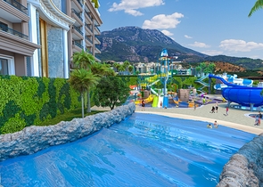 بالاقساط وبدون فائدة - شقق ضمن مجمع قيد الانشاء في مهموتلار / الانيا 