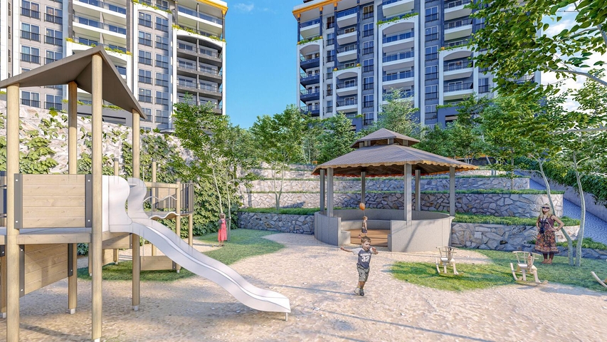 بالاقساط - مجمع سكني فاخر قيد الانشاء - في الانيا 