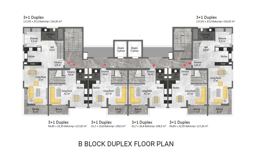 بالاقساط - مجمع سكني فاخر قيد الانشاء - في الانيا 