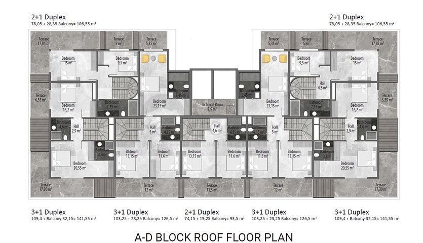 بالاقساط - مجمع سكني فاخر قيد الانشاء - في الانيا 