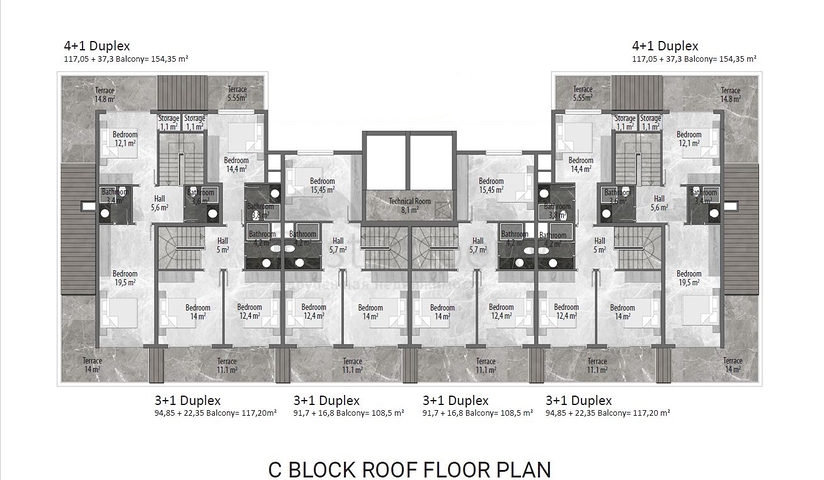 بالاقساط - مجمع سكني فاخر قيد الانشاء - في الانيا 