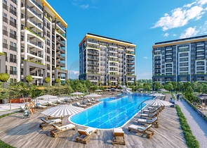 بالاقساط - مجمع سكني فاخر قيد الانشاء - في الانيا 