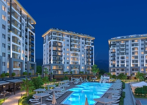 بالاقساط - مجمع سكني فاخر قيد الانشاء - في الانيا 