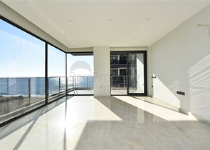 اطلالة بحرية مباشرة - شقة 2 غرفة وصالة - مجمع خمس نجوم - الانيا 