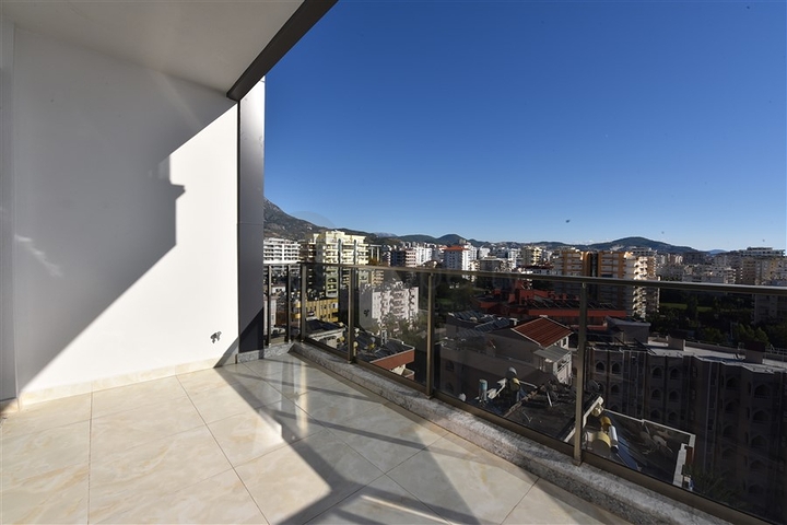 اطلالة بحرية - ضمن مجمع سكني حديث - شقة 1 غرفة وصالة في مهموتلار / الانيا