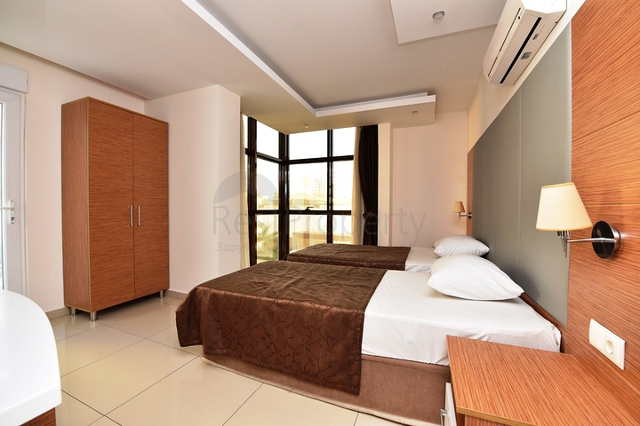 شقة مفروشة من غرفتي نوم للإيجار.