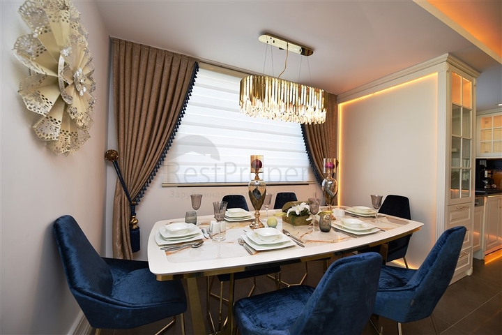 فيلا مستقلة - تصميم طابقين -فرش فاخر - منطقة كارجي جاك / الانيا 