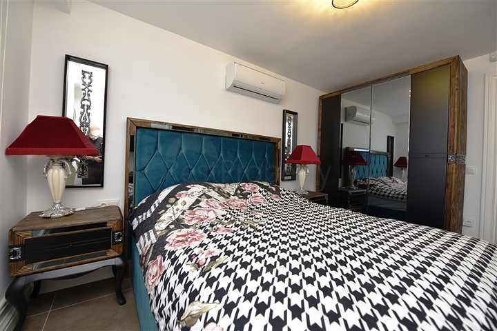 فيلا مستقلة - تصميم طابقين -فرش فاخر - منطقة كارجي جاك / الانيا 