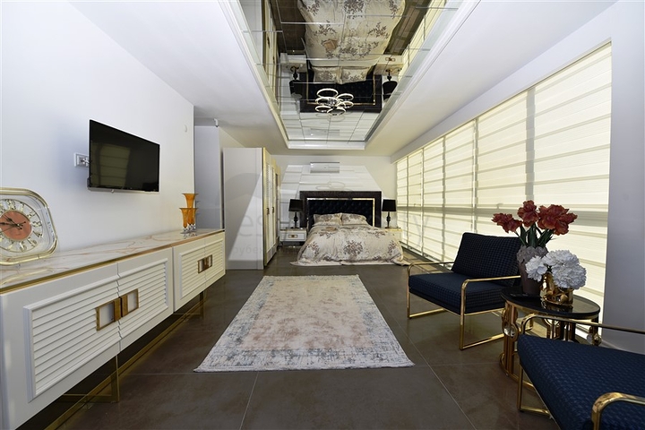 فيلا مستقلة - تصميم طابقين -فرش فاخر - منطقة كارجي جاك / الانيا 