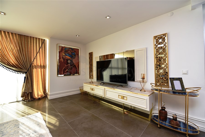 فيلا مستقلة - تصميم طابقين -فرش فاخر - منطقة كارجي جاك / الانيا 