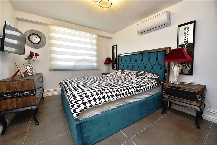 فيلا مستقلة - تصميم طابقين -فرش فاخر - منطقة كارجي جاك / الانيا 