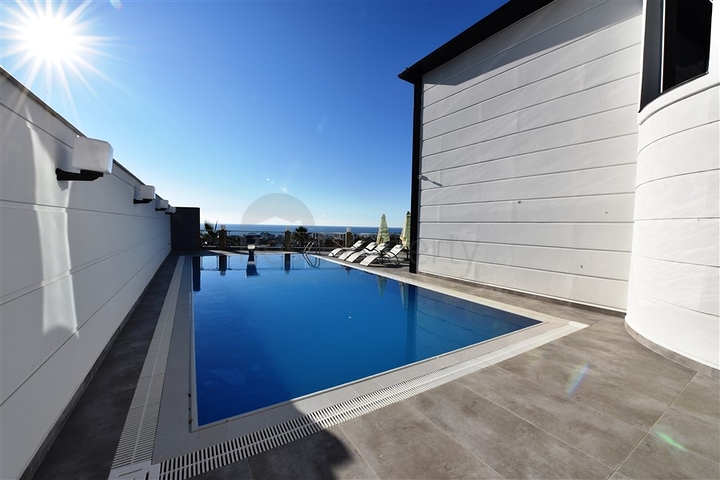 فيلا مستقلة - تصميم طابقين -فرش فاخر - منطقة كارجي جاك / الانيا 