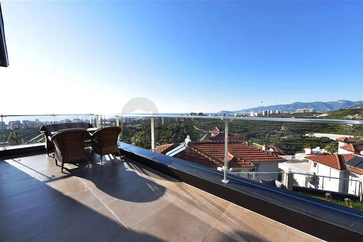 فيلا مستقلة - تصميم طابقين -فرش فاخر - منطقة كارجي جاك / الانيا 