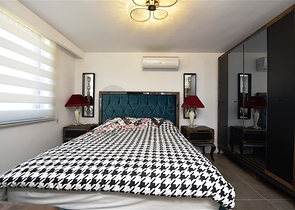 فيلا مستقلة - تصميم طابقين -فرش فاخر - منطقة كارجي جاك / الانيا 