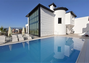 فيلا مستقلة - تصميم طابقين -فرش فاخر - منطقة كارجي جاك / الانيا 