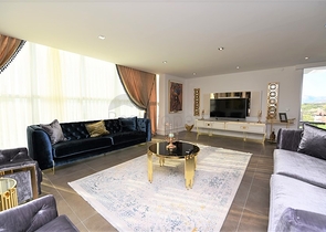 فيلا مستقلة - تصميم طابقين -فرش فاخر - منطقة كارجي جاك / الانيا 