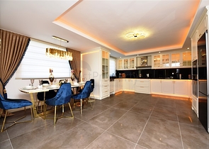 فيلا مستقلة - تصميم طابقين -فرش فاخر - منطقة كارجي جاك / الانيا 