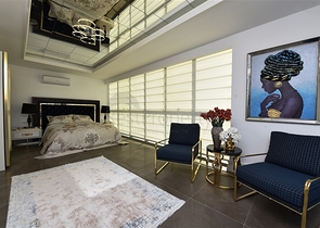 فيلا مستقلة - تصميم طابقين -فرش فاخر - منطقة كارجي جاك / الانيا 