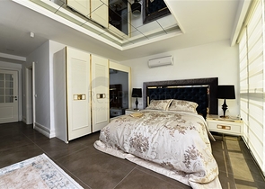 فيلا مستقلة - تصميم طابقين -فرش فاخر - منطقة كارجي جاك / الانيا 