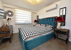 فيلا مستقلة - تصميم طابقين -فرش فاخر - منطقة كارجي جاك / الانيا 